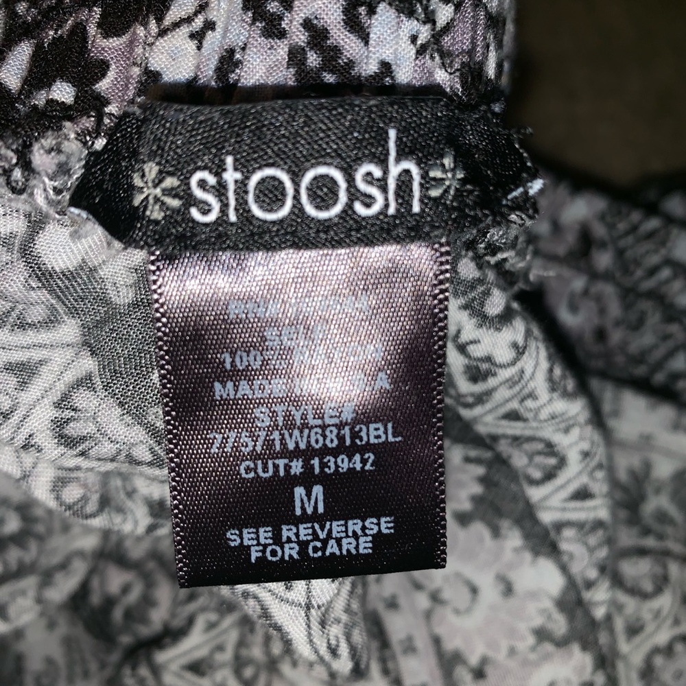 Black and white palazzo pants